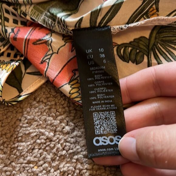 ASOS small floral tank top - Picture 5 of 6